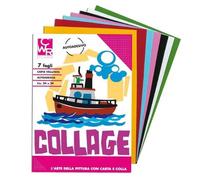 CWR 5 confez x Carta VELLUTATA Adesiva - Album 7 FG. Dimensioni: 24x 34 cm 701/7 Carta Vellutata