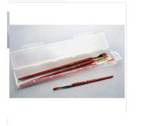 CWR Porta PENNELLI in PLASTICA Trasparente CM.31,5X5,5X2,2 PENNELLI Non Inclusi