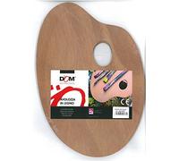 CWR TAVOLOZZA per Pittura in Legno - cm 20 x 30 (Ovale)