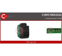 CWR70053GS CASCO Interruttore, Alzacristallo per CITROËN,PEUGEOT,TOYOTA