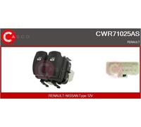 CWR71025AS CASCO Interruttore, Alzacristallo per RENAULT