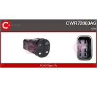 Interruttore alzacristalli lato conducente CWR72003AS CASCO per FORD FIESTA V