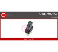 CWR74021AS CASCO Interruttore, Alzacristallo per FIAT