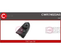 CWR74022AS CASCO Interruttore, Alzacristallo per FIAT