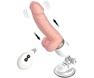 CWT M-assaggiatore Macchina Telescopica S?x Macchina Automatica per La Didlo M-asturbazione Femminile, modalità Multiple E Livelli di Spinta, con Funzione di Riscaldamento, Ricaricabile B