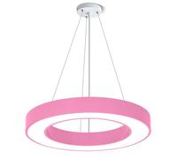 CWVYKNP Lampade A Sospensione Ad Anello Color Macaron Lampada A Soffitto Decorativa A LED Integrata Lampada A Sospensione Industriale Ad Alta Luminosità Per Camera Da Letto, Soggiorno, Lavello