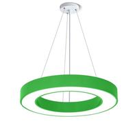 CWVYKNP Lampade A Sospensione Ad Anello Color Macaron Lampada A Soffitto Decorativa A LED Integrata Lampada A Sospensione Industriale Ad Alta Luminosità Per Camera Da Letto, Soggiorno, Lavello