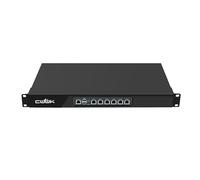 CWWK 1U N100 Firewall Appliance Rackmount, 19” Rack Firewall Hardware with 6 Port i226-V 2.5GbE LAN, U1 OPNsense Homelab Server DDR5 8GB RAM 64GB SSD, HD + VGA 2-Display, AES-NI