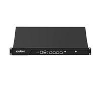 CWWK 1U N300 Firewall Appliance Rackmount PC, 4 Ports i226-V 2.5GbE LAN, 19” Rack Firewall Hardware, U2 OPNsense Homelab Server DDR5 Barebone NO RAM/SSD/OS, Mini-PCIE, PCI-E x8