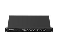 CWWK 1U N300 Firewall Appliance Rackmount PC, 8 Ports i226-V 2.5GbE LAN, 19” Rack Firewall Hardware, U2 OPNsense Homelab Server DDR5 16GB RAM 256GB SSD, Mini-PCIE, SIM, AES-NI