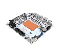 CWWK N7 NAS Motherboard 8 Bay con 2 x 10GbE RJ45 LAN, Ryzen 7 8845HS CPU Mini ITX Scheda madre Bianco, 2 x NVMe PCIe4.0 x4, USB4 40Gbps, DDR5 NO RAM NO SSD, PCIe x16 Slot, HD/DP2.1
