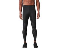 CWX - CW-x Men's Stabilyx Joint Support Compression Tights, Pants for Running And Recovery, 225809a, Stabilyx - Calzamaglia da Uomo, Taglia M, Colore: Nero Uomo