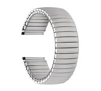 CWZZWS Banda in acciaio inossidabile 12 mm 14mm 16mm 18 mm 20mm 22mm elastico cinturino elastico in metallo da guardia da orologio da bracciale universale