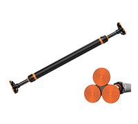 CWZZWS Barra del Mento su 65-140 cm Porta Portatile Barra, Barra Orizzontale con Fitness Montato a Parete Interno Che Non danneggia Il Muro, carico Sicuro 300 kg