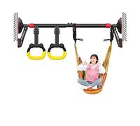 CWZZWS Barra del Mento su Una Barra a Parete Portatile, Barra Orizzontale di Fitness in Acciaio di casa con 3 basi Anti-Slip, Attrezzatura per la Formazione per Bambini per Adulti