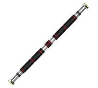 CWZZWS Barra Orizzontale per Porte Regolabile a Barra, portatura Portatile a Parete Portatile, 65-135 cm, carico Sicuro 200 kg