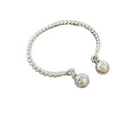 CWZZWS Bracciale bracciale per bracciale per cuffia a campana a doppio palazzo per regali di gioielli da donna