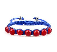 CWZZWS Bracciale in pietra naturale uomini vulcanici rocciosi per perle di tigre corniole per perle di tigre braccialetti di guarigione dei braccialetti delle donne yoga