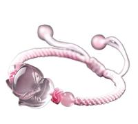 CWZZWS Bracciali ， braccialetti di perline feng shui ricchezza amuleto bracciale regolabile braccialetto regolabile rosa mozambico rosa al quarzo pietre di chakra guarigione fata talisman attrarre le