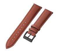 CWZZWS Canda di orologi in pelle 16mm 18mm 20mm 22mm da 24 mm cinghia di orologio compatibile con uomo di guardia da polso da donna (LightBrown-S, 18mm)