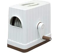 CWZZWS Carrello per Bobina per Tubo da Giardino da 20/30 m, Dispositivo di irrigazione del cavolfiore per Acqua, Carrello Portatile DN 15 Tubo d'Acqua, 6 modalità di irrigazione (Nero, 30m)