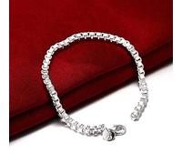 CWZZWS Catena Veneziana 925 da 4 mm per Donna Uomo