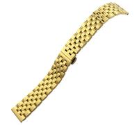 CWZZWS Cinghia di orologio in metallo universale smartwatch banda di sostituzione della fascia curva in acciaio inossidabile cinghia