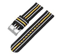 CWZZWS Cinghia di orologio in nylon 20 mm da 22 mm da uomo sport tela cinghia