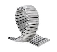 CWZZWS Cinghia elastica in acciaio inossidabile Elastico Espansione elastica della fascia da orologio da donna Bracciale universale