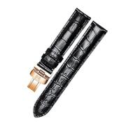 CWZZWS Cinturino in pelle compatibile con Tissot Le Locle T41 T006 PRC200 Cinturino da polso 1853 Cinturino da uomo 19 mm 20 mm 21 mm 22 mm (chiusura in oro marrone, 19 mm), 22mm