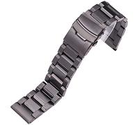 CWZZWS Cinturino per Orologio Cinturini per Orologi in Acciaio Inossidabile Bracciale 18mm 20mm 22mm 24mm Cinturino per Orologio da Uomo in Metallo Spazzolato Sostituisci Il Braccialetto per