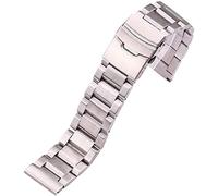 CWZZWS Cinturino per Orologio Cinturini per Orologi in Acciaio Inossidabile Bracciale 18mm 20mm 22mm 24mm Cinturino per Orologio da Uomo in Metallo Spazzolato Sostituisci Il Braccialetto per