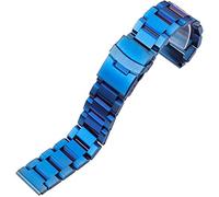 CWZZWS Cinturino per Orologio Cinturini per Orologi in Acciaio Inossidabile Bracciale 18mm 20mm 22mm 24mm Cinturino per Orologio da Uomo in Metallo Spazzolato Sostituisci Il Braccialetto per