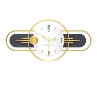 CWZZWS Clock Nordic Light Luxury Clock, Moderno Soggiorno alla Moda Decorazione, Semplice Muro Appeso Creative Silent Quarzo Orologio, a