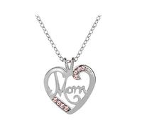 CWZZWS Collana Regalo per Il Cuore per la Mamma a Forma di ciondoli a Forma di ciondoli.