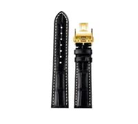 CWZZWS Compatibile con cinturino per orologio Masters Collection L3 L4 L2.628/L2.673 in pelle bovina con fibbia a farfalla 19 20 21 mm (marrone senza fibbia, 19 mm), 19mm