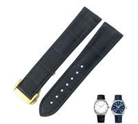 CWZZWS Crocodile Leather Watch Band Fit per Omega de Ville Costation 18mm 19mm 20mm 21mm 22mm Cinturino della pelle ALligatore reale