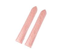 CWZZWS Crocodile Leather Watch cinghia compatibile con compatibile con London Solo Watchband Mins Women 12 14 16 17 17,5 mm (oro verde, 17,5 mm)