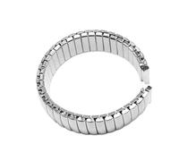 CWZZWS Elastico Elastico Elastico Accesso in acciaio inossidabile Banda di orologi in metallo universale uomo Accessori da polso da polso da donna