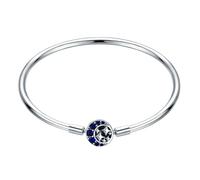 CWZZWS Gioielli Nuovi 2025 autentica 100% 925 Blu cz Luna e Braccialetti e Braccialetti Stella