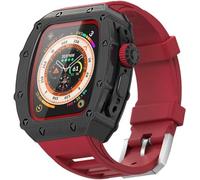 CWZZWS Luxury Rugged Worse Watch Sport Watch Sports Case Sport ， per Ultra 2 Ultra 8 Series ， Sports Watch Band Case Mod Kit ， per accessori sostitutivi da 49 mm