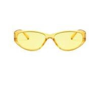 CWZZWS Nuovi Occhiali da Sole da Sole 2025 Fashion One Pezzi da Sole Vintage Cat's Eye Sun Occhiali per Donne uniche tonalità Punk uv400