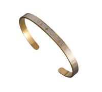 CWZZWS Nuovo 2025 Arrivo in Acciaio Inox Croce Gesù Alfabeto Bracciale per Gli Uomini Preghiera Religiosa Bracciale Croce Polsino Battesimo Fede con per Voi Accessori alla Moda Regalo Creativo