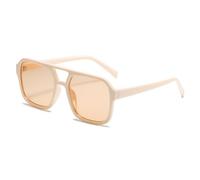 CWZZWS Occhiali da sole classici da donna retrò grandi occhiali da sole femminili guida vacanze ombre, 1, Taglia unica
