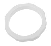 CWZZWS Ornamenti Elegante Bianco Gioielli Vetrina Scatola Galleggiante per Orecchini Collana Bracciale Ornamenti