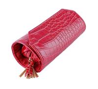 CWZZWS Ornamenti Organizzatore di gioielli Roll Bag Storage Box Anelli Orecchini Collane Bracciali Forcine per capelli Realizzato in materiale Piccolo e leggero Donne Madri Figlie per Ornamenti da