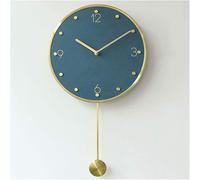 CWZZWS Orologio da Parete Decorativo Soggiorno Decorazione del Salotto Orologio da Parete Altalena Creativa Moderna Metro Minimalista Orologio da Parete Orologio da Parete Orologio Leggero Leggero
