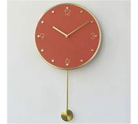 CWZZWS Orologio da Parete Decorativo Soggiorno Decorazione del Salotto Orologio da Parete Altalena Creativa Moderna Metro Minimalista Orologio da Parete Orologio da Parete Orologio Leggero Leggero