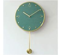 CWZZWS Orologio da Parete Decorativo Soggiorno Decorazione del Salotto Orologio da Parete Altalena Creativa Moderna Metro Minimalista Orologio da Parete Orologio da Parete Orologio Leggero Leggero