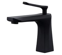 CWZZWS Rubinetti miscelatori compatibili con rubinetti da bagno moderni da bagno, rubinetti per lavabo, rubinetto miscelatore acqua calda e fredda, rubinetti per lavabo a foro singolo, rubinetto